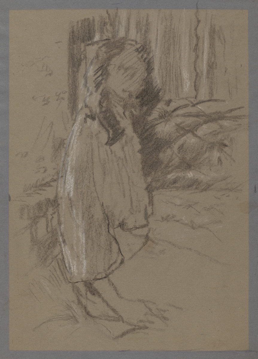Study for 'Little Rachel', 1907